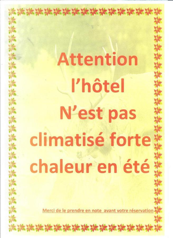 קור-שברני Logis Hotel Saint-Hubert מראה חיצוני תמונה