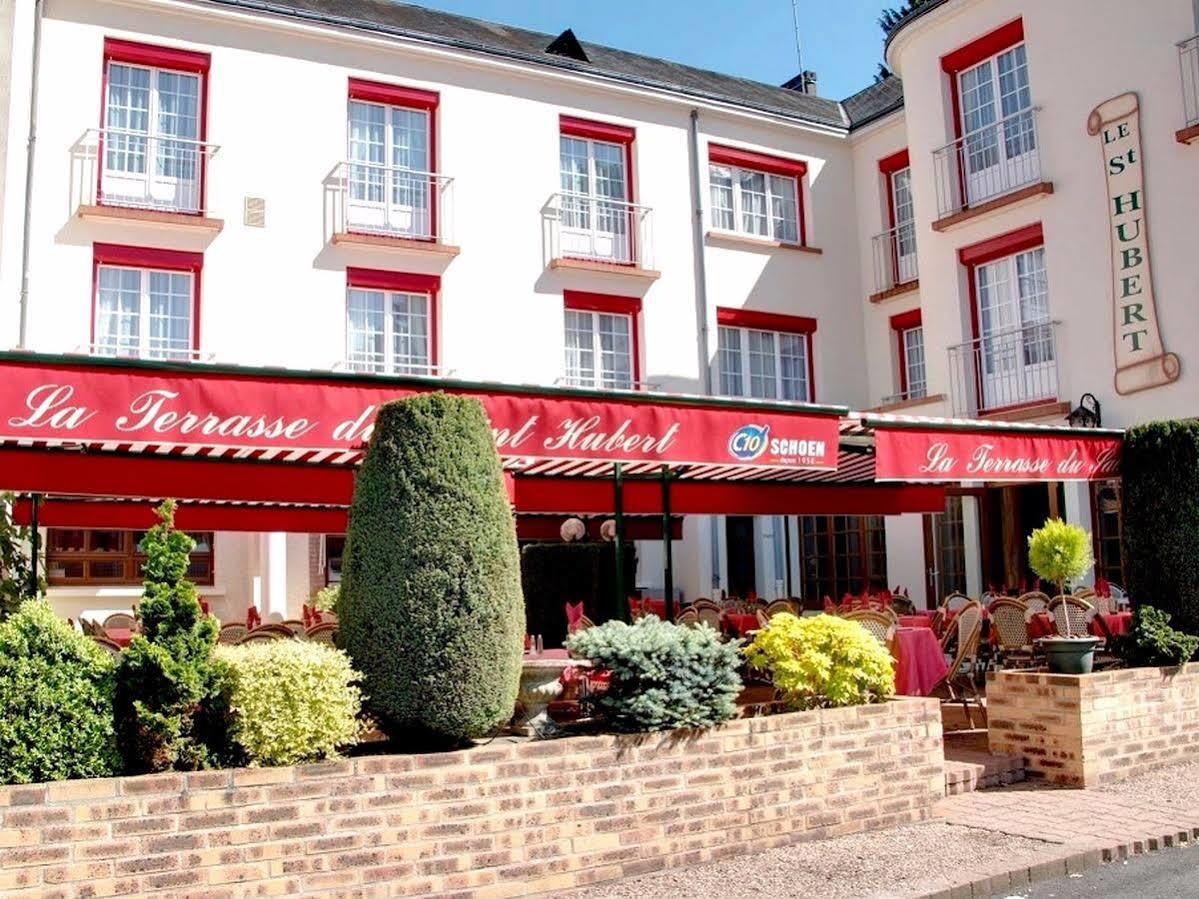 קור-שברני Logis Hotel Saint-Hubert מראה חיצוני תמונה
